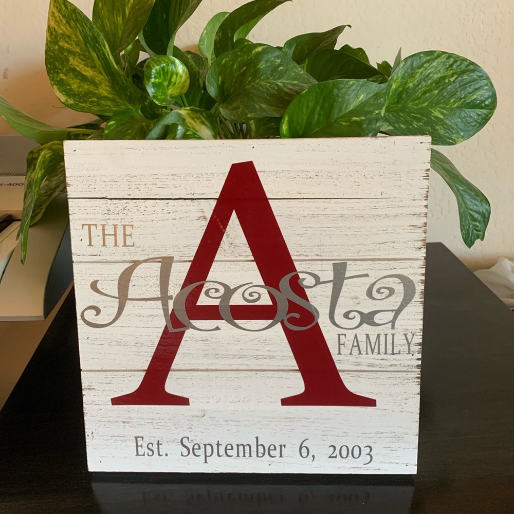 Custom sign